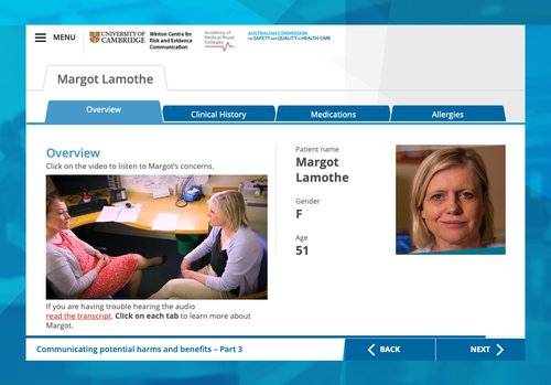Free E-learning courses for health professionals